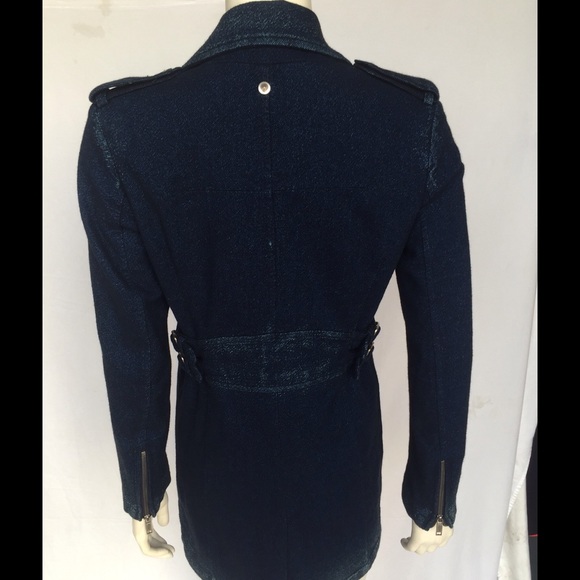 Diesel- Mylene Jacket, color-denim blue, size-XS, - Picture 4 of 4