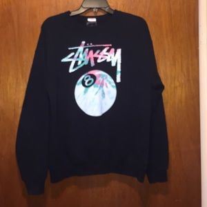 Stussy Magic 8 Ball Crew Neck