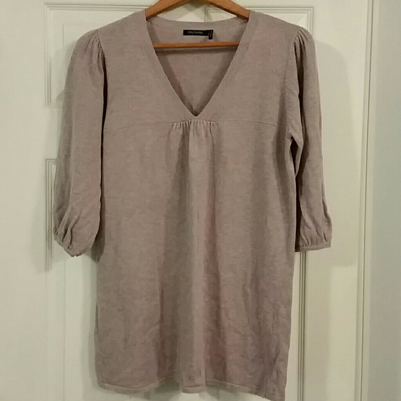 Daisy Fuentes Purple Cotton/Rayon Top