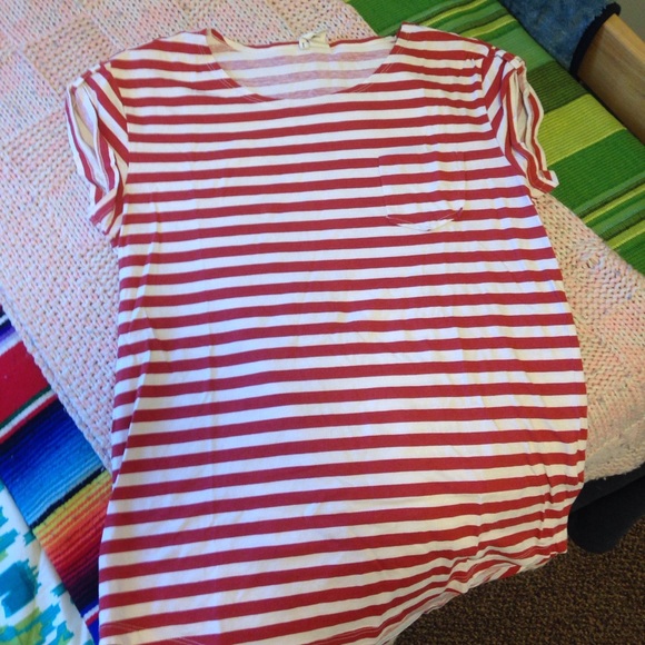 Levi's horizontal stripe top