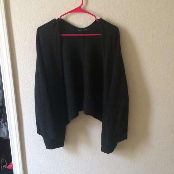 black Caroline cardigan from brandy Melville