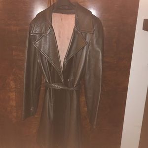 Retro leather jacket