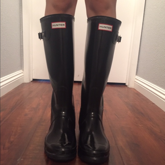 Hunter Shoes - Hunter Tall Glossy Rain Boots