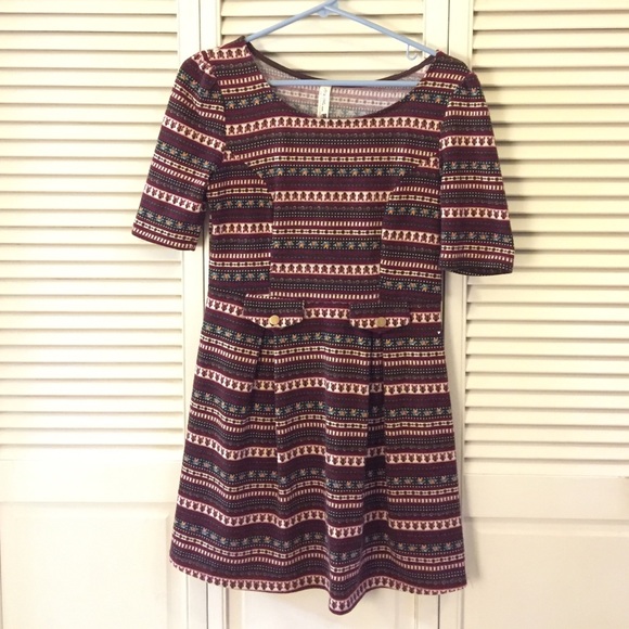 Cotten Tribal Dress