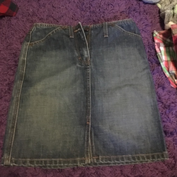 Jean skirt