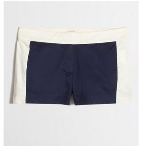 JCrew Factory Tuxedo Shorts