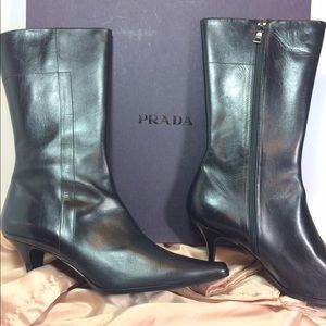 Black Prada Boots