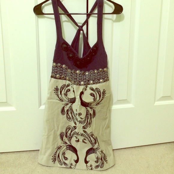 Free People Peacock dress