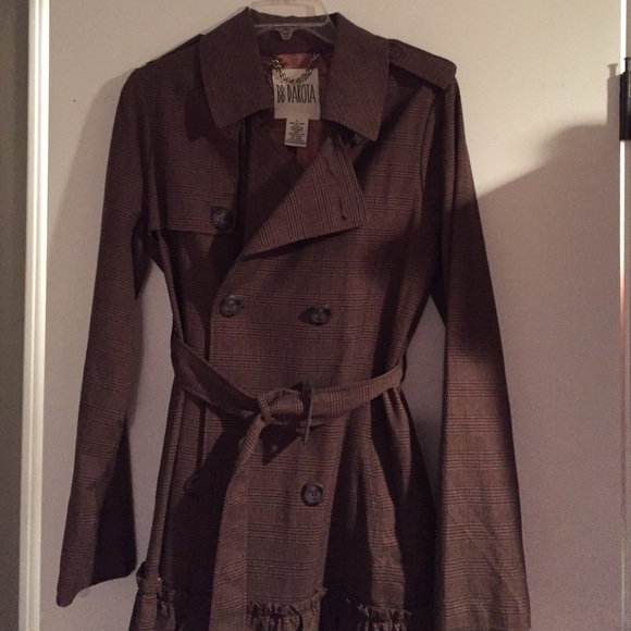 Anthropologie Jackets & Blazers - Brown Ruffle Jacket