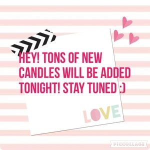 New candles will be added! 3-Wick bath&body works