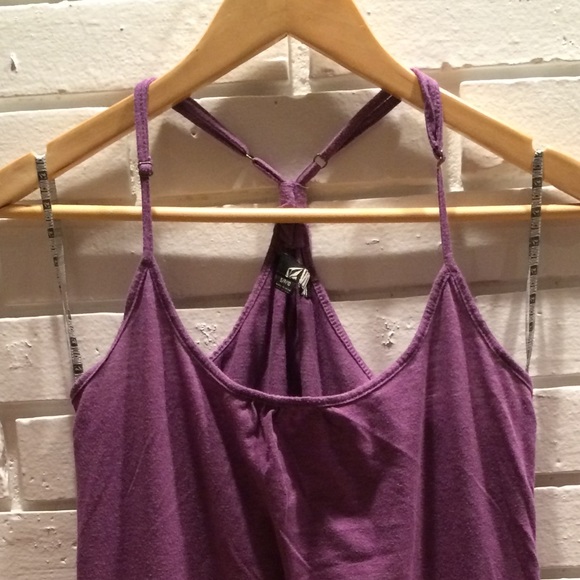 Volcom Heathered Purple Swimsuit Cover - Picture 4 of 4