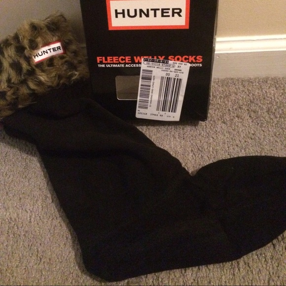 Brand new Hunter fleece welly socks