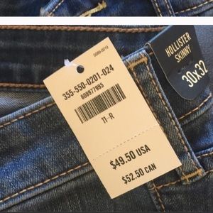 2 pairs of Hollister Jeans