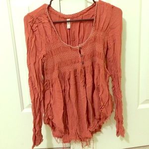 Free People Bluebird top