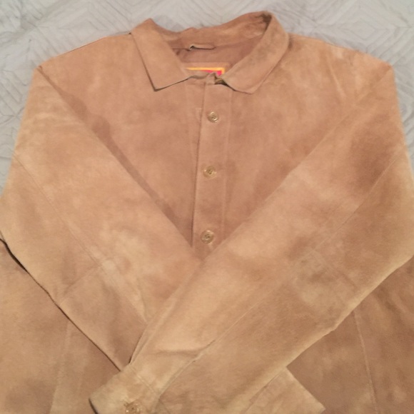 Isaac Mizrahi Suede Jacket - Picture 2 of 4