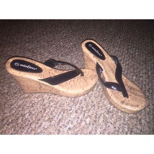 Heeled Flip Flops