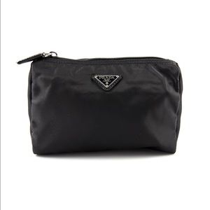 Authentic Prada Nylon cosmetic Pouch 1N0011