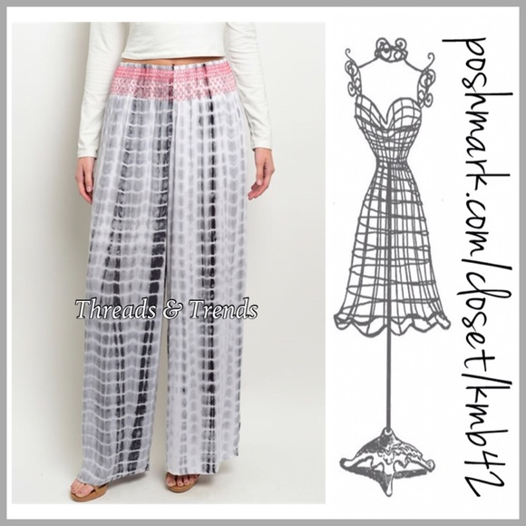 Threads & Trends Pants - Last Pair! Tie Dye Palazzo Pants