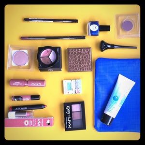 New unused samples from birchbox and Ipsy + bag.