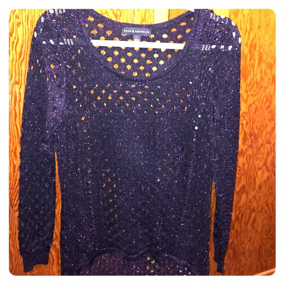 Purple sweater