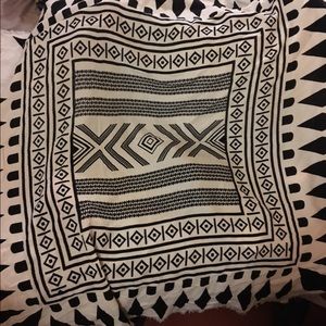 Unique oversized Boho scarf