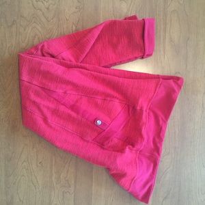 lululemon red warrior pants