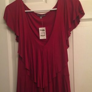 Charlotte Russe Burgundy top