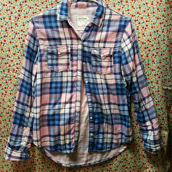 Cheaper on mer, just ask me. Plaid shirt - Picture 1 of 2