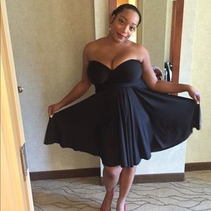 🎉2X HP🎉 Black infinity dress