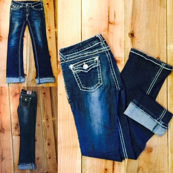 Stitched jeans