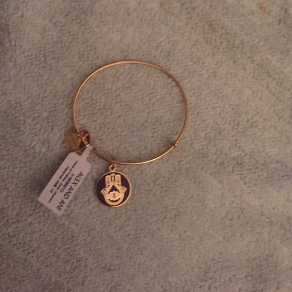 Alex and Ani Hamsa hand Bracelet-Gold