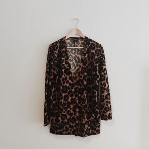 Pacsun leopard cardigan Clearance