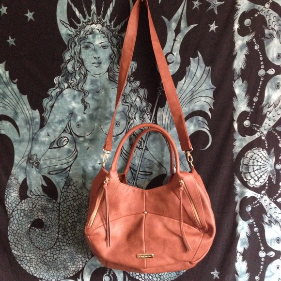 Whiskey convertible Steve Madden shoulder bag - Picture 2 of 4