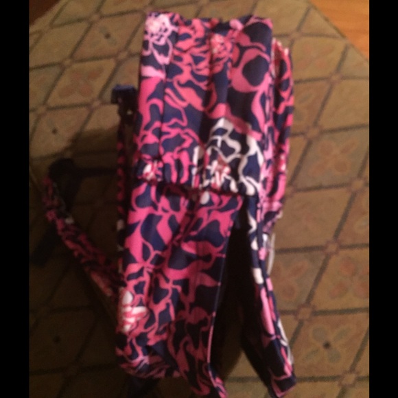 Vera Bradley Katalina Pink Lighten Up Backpack - Picture 2 of 3