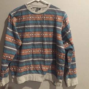 Aztec print sweatshirt.