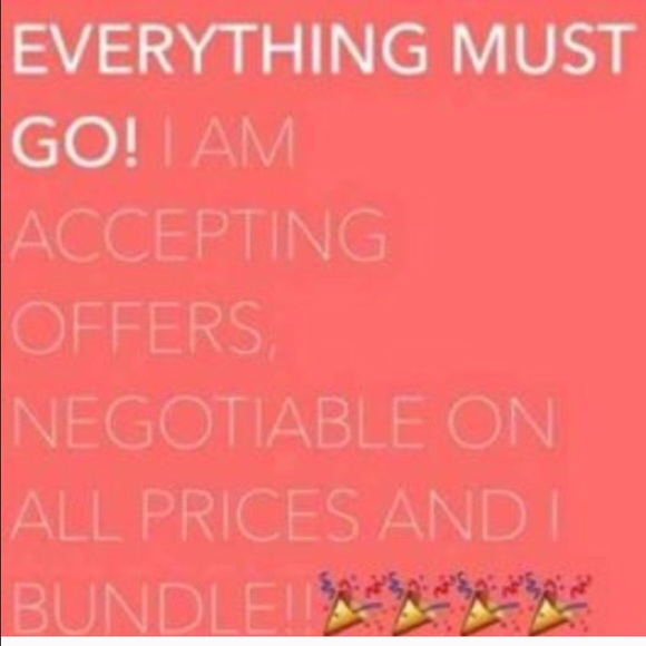 Selling all until Jan 21st