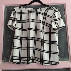 Black & White Stripped Top