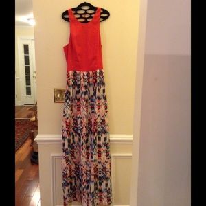 Red racer back South Moon Under Dress