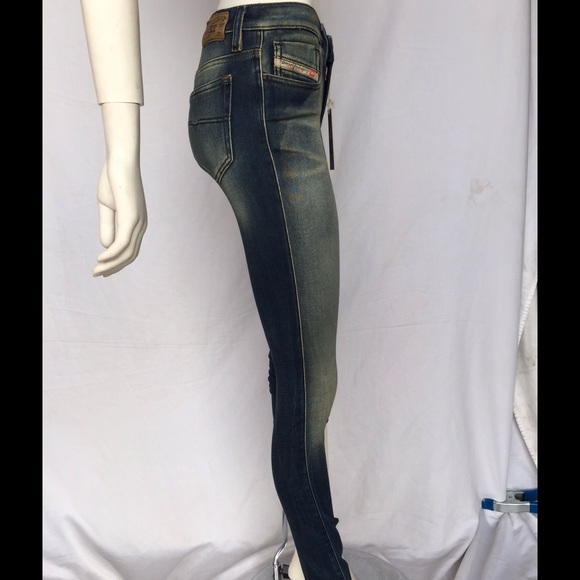 DIESEL skinzee stretch super slim skinny legging - Picture 3 of 4