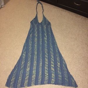 Handwoven Napali Halter Dress 100% cotton