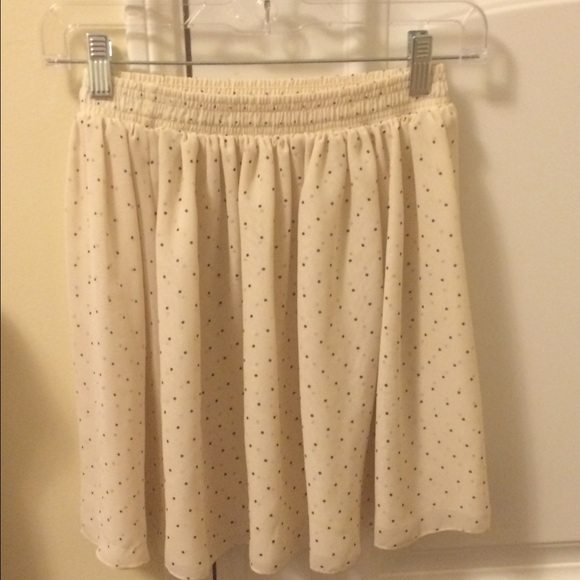 Forever 21 Polka Print Skirt.