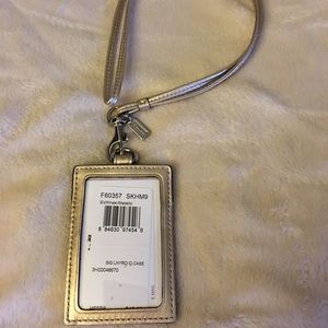 Brand new coach ID holder.