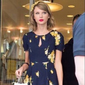 90s vintage floral dress