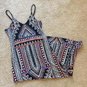 Bright Tribal Art Maxi Dress