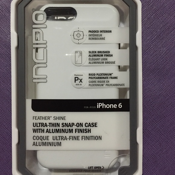 iPhone 6 case (iPhone 6s too) White aluminum