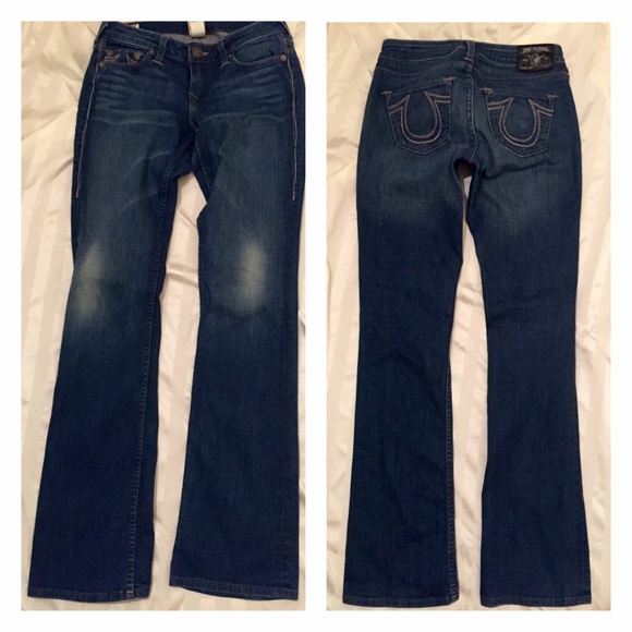 True Religion Straight Leg Jeans Great Condition