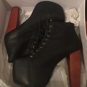 Authentic Jeffrey Campbell Lita boots