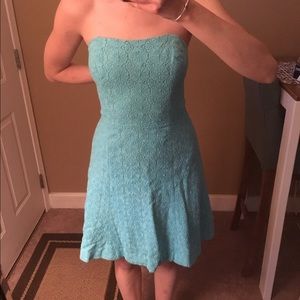 Lilly Pulitzer Blue Vicki Lace Dress