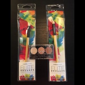 Coastal Scents Brushes & Pop Beauty Eye Shadow