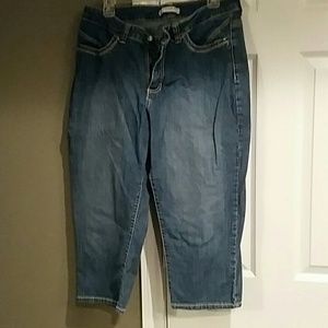 LEE slender secret cropped jeans